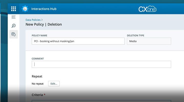 Interactions Hub demo video-PCI use case